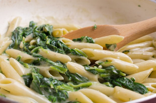 Penne Spinat